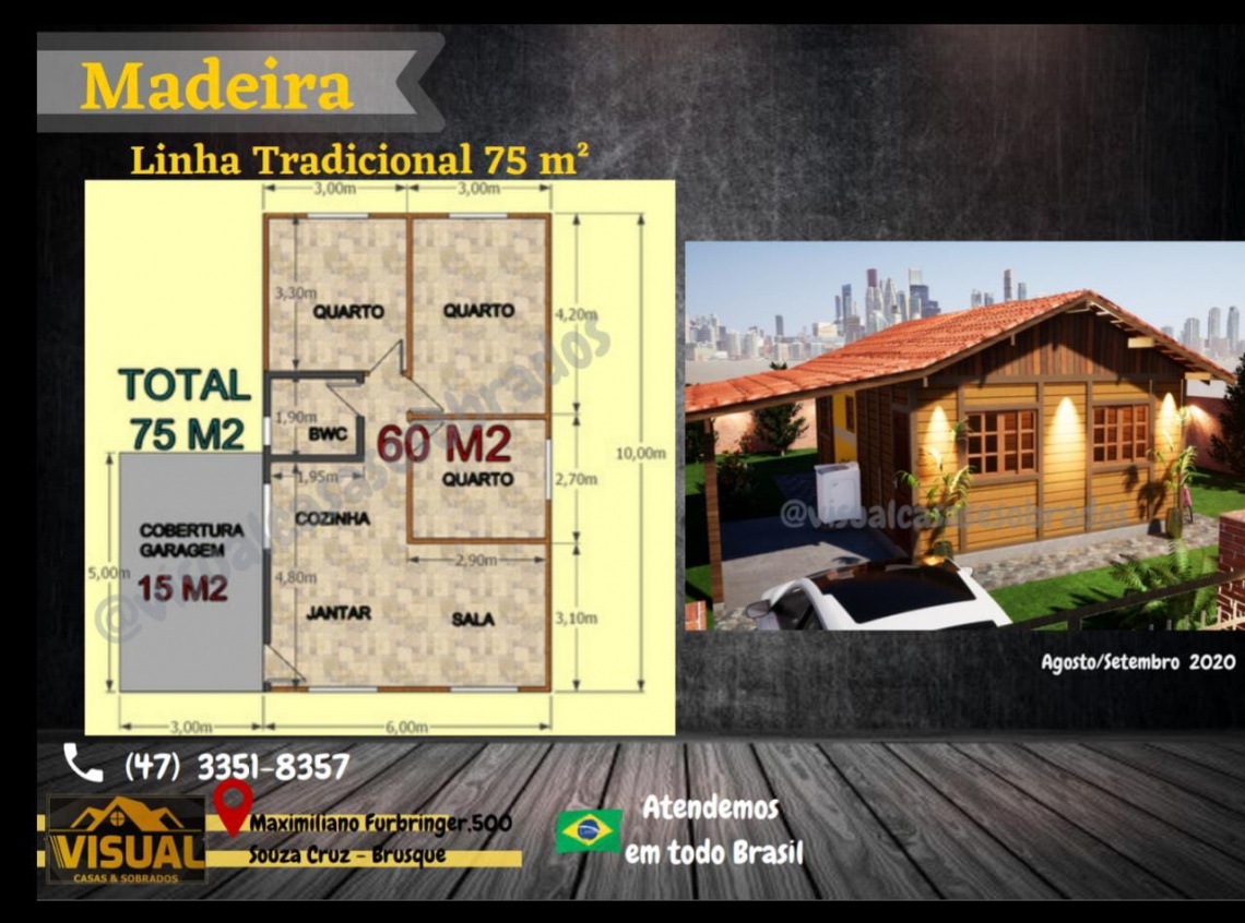 Visual - Casa Madeira Tradicional Azambuja*75