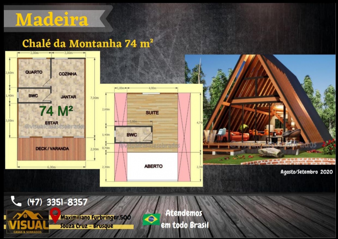 Visual - Chalé da Montanha *74